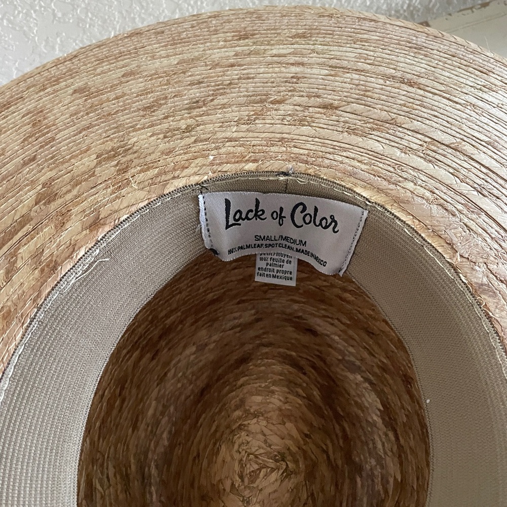 Lack Of Color Natural Straw Hat - Picture 9 of 11